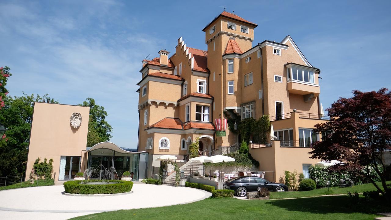 Hotel Schloss Monchstein Salisburgo Esterno foto